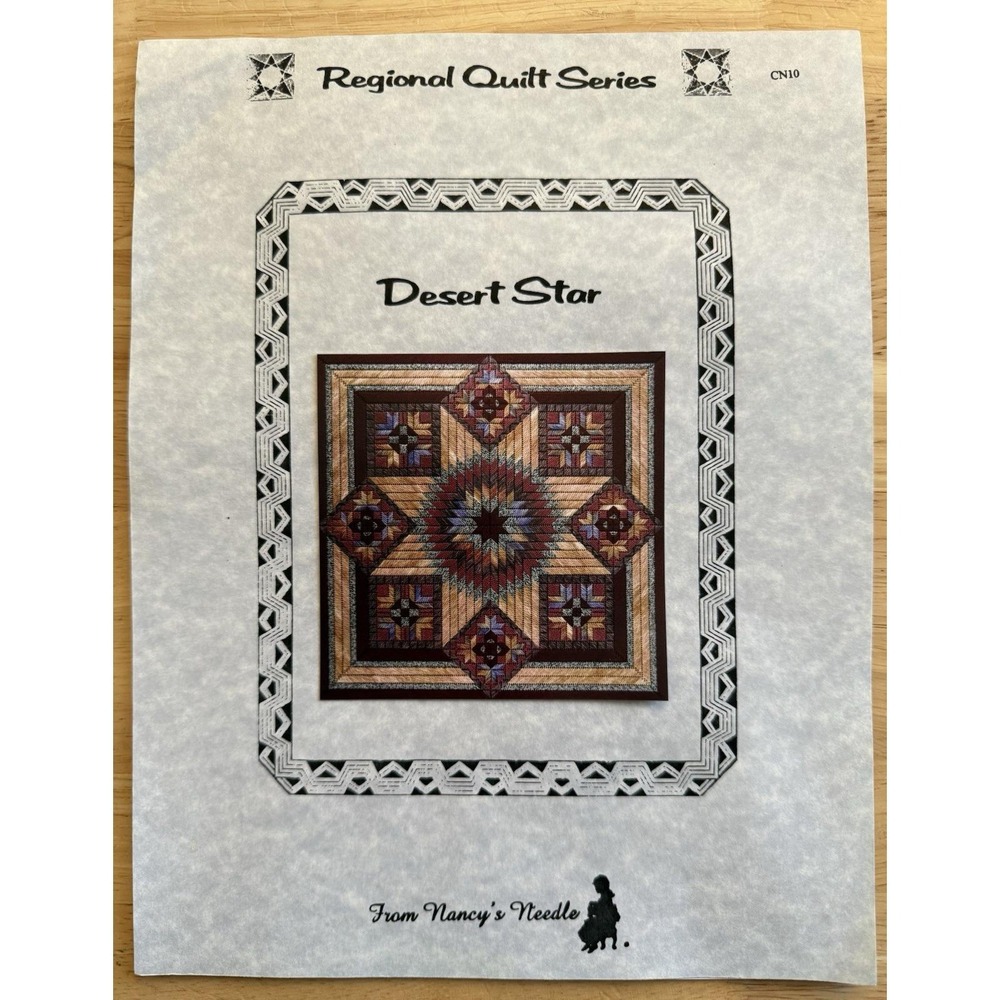 From Nancy's Needle Regional Quilt Series Desert Star Pattern Southwestern Theme